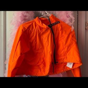 Brand new , Boohoo orange crop top & pant set!